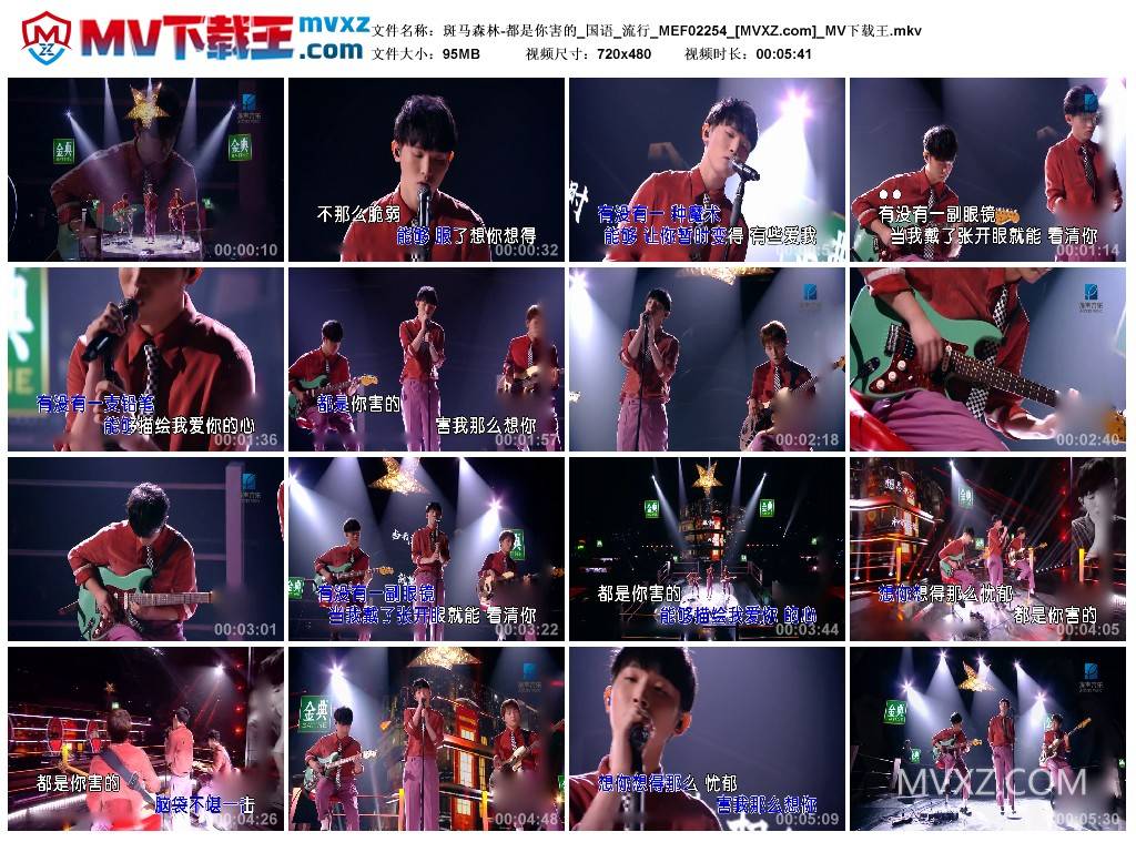 斑马森林-都是你害的_国语_流行_MEF02254